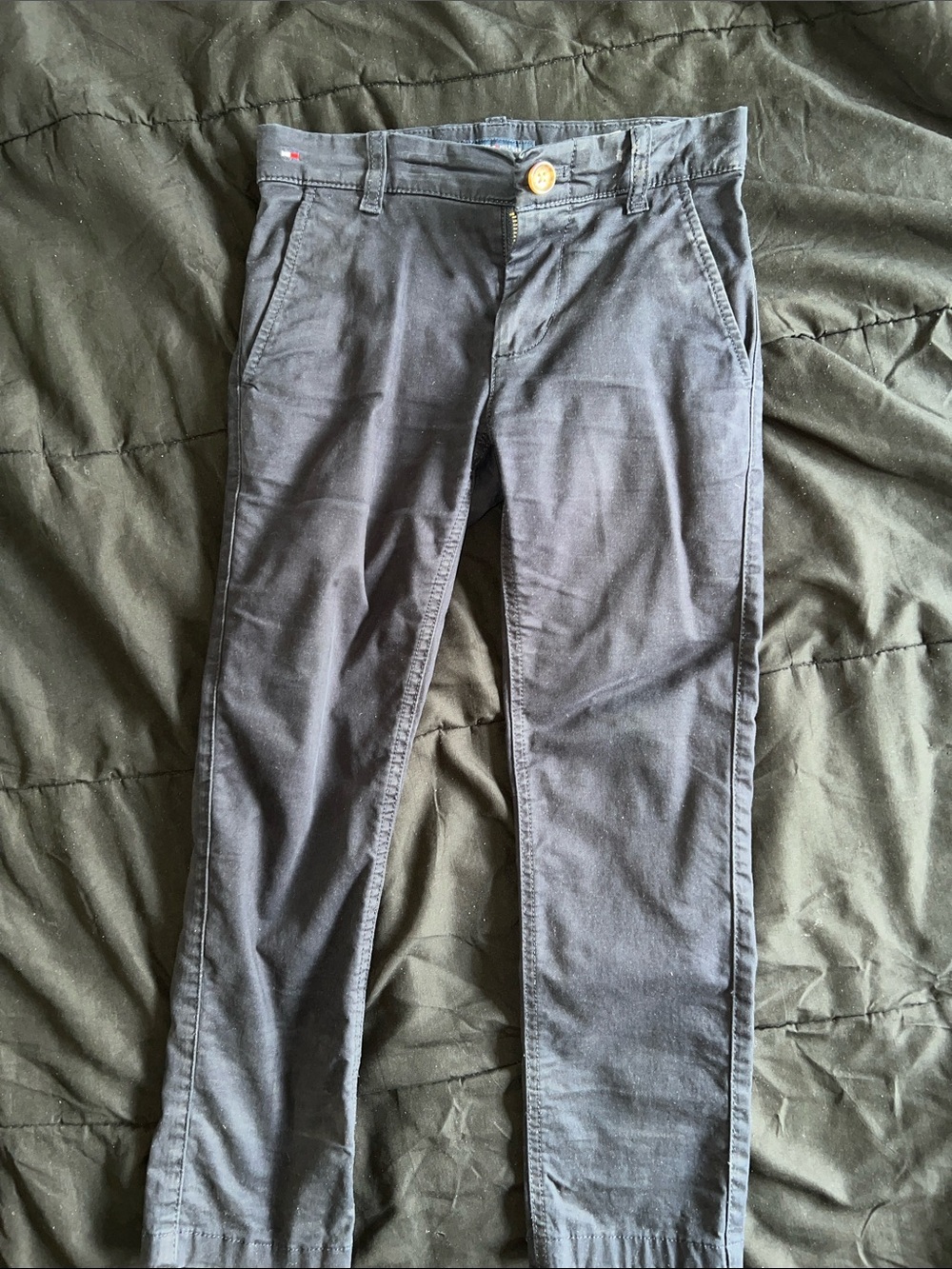 Tommy Hilfiger Boys Gray Dress Pants